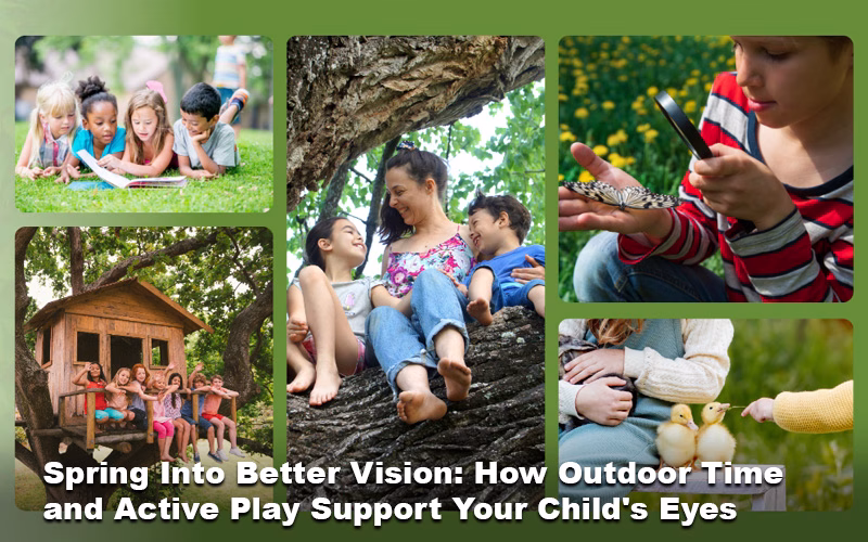 Spring Into Better Vision: How Outdoor Time and Active Play Support Your Child's Eyes