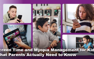 Screen Time and Myopia Management for Kids: What Parents Actually Need to Know
